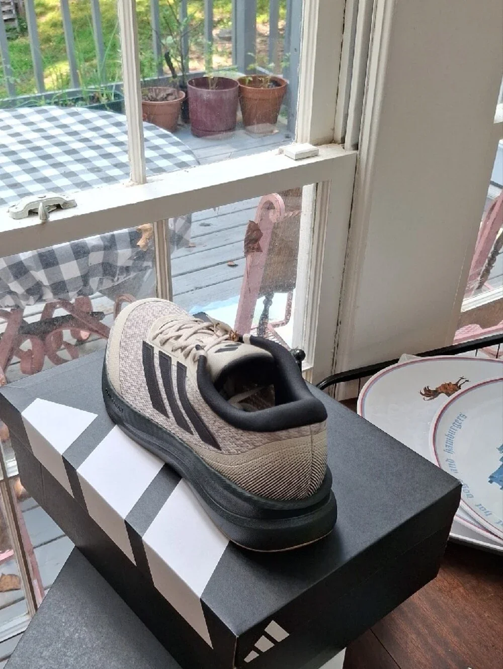 adidas breathable beige